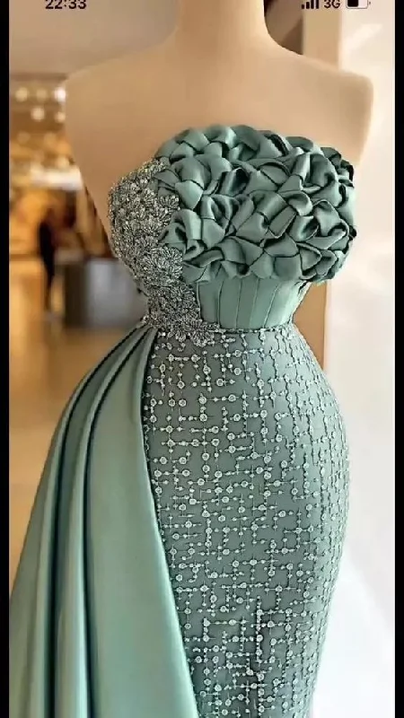 women's maximalist dressesChic Column Prom Dress Celebrate Dress Y91