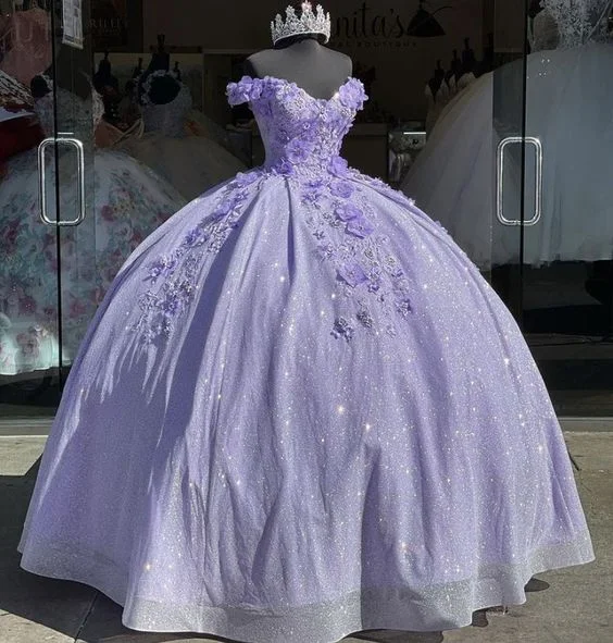women's solid color dressesBall Gown Floor Length Sweet 16 Prom Dress S25146