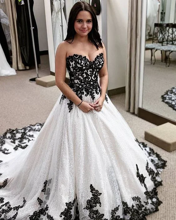 women's travel dressesUnique black lace prom dresses S19263