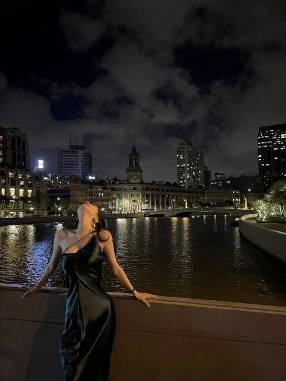 women's boho dressesBlack Simple Prom Dress Sexy Prom Dress Y104
