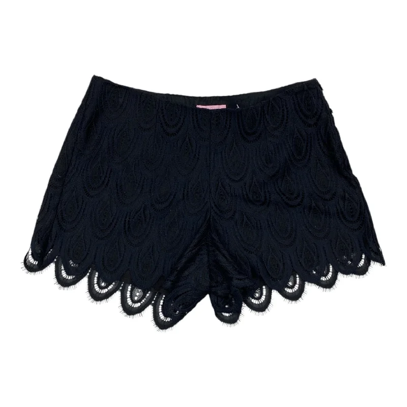 Flexible and Stretchy Men's Yoga and Athletic ShortsShorts Designer By Lilly Pulitzer In Navy, Size:4