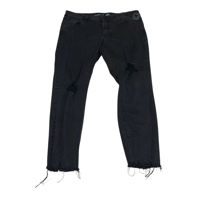 Vintage Men's JeansJeans Skinny By Old Navy In Black Denim, Size: 12p