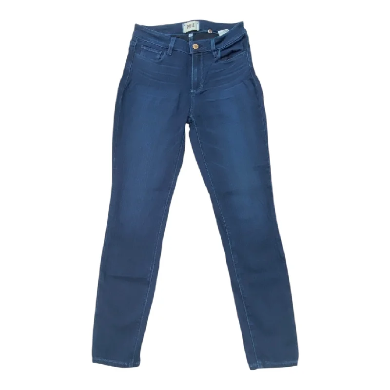 Men's Jeans Made from Recycled MaterialsJeans Skinny By Paige In Blue Denim, Size: 6