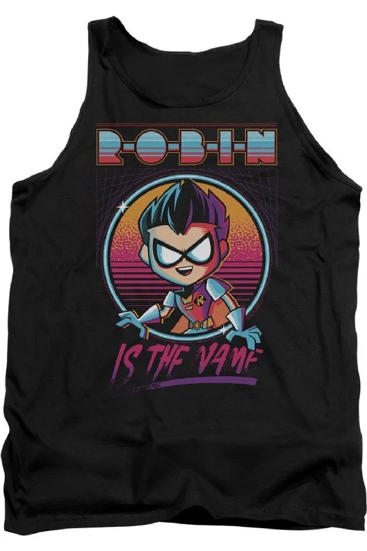 Teen Titans Go To The Movies Robin Adult Tank Top