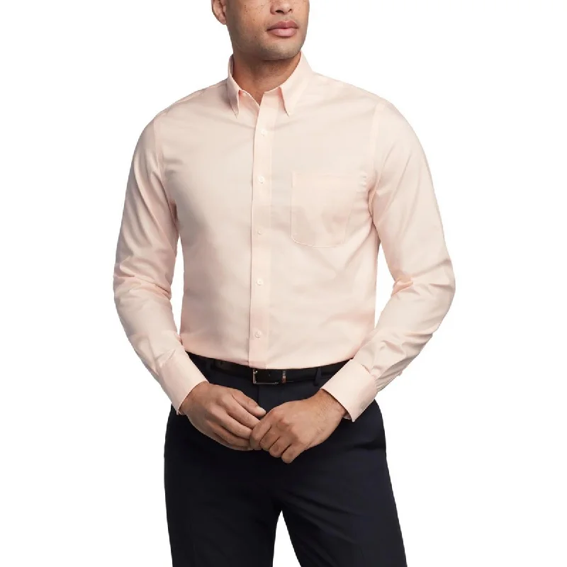 Men's Bamboo Fiber Shirts for Softness and BreathabilityMens Solid Cotton Button-Down Shirt Men's Bamboo Fiber Shirts for Softness and BreathabilityMens Solid Cotton Button-Down Shirt