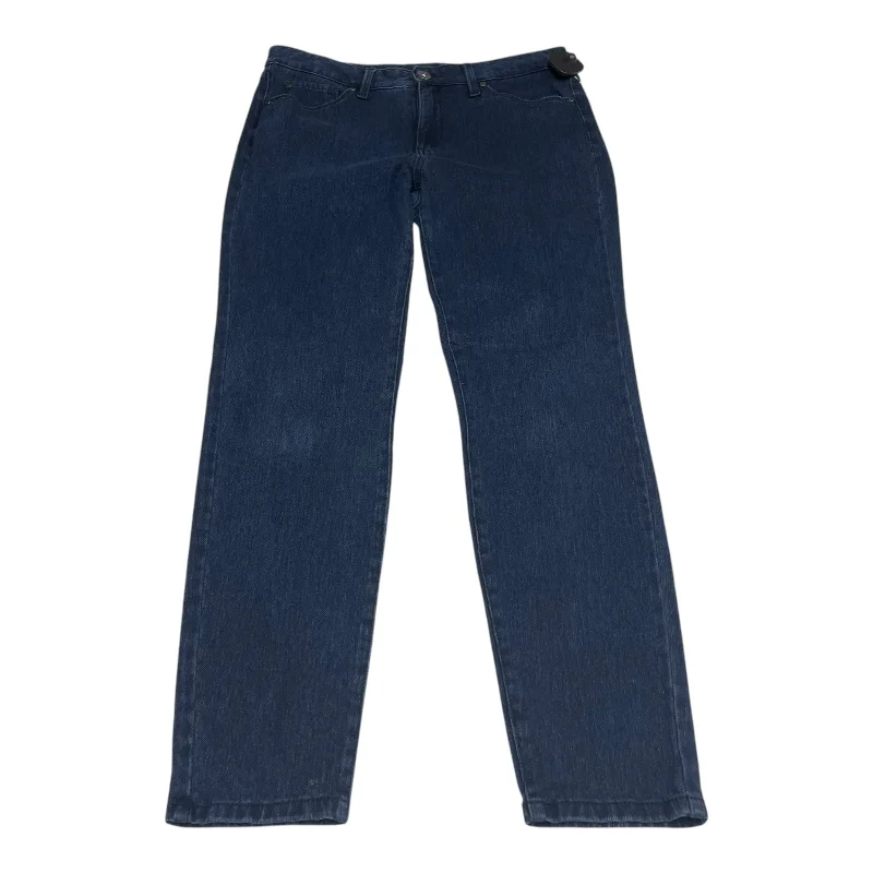 Casual Ripped Men's JeansJeans Skinny By Bandolino In Blue Denim, Size: 12