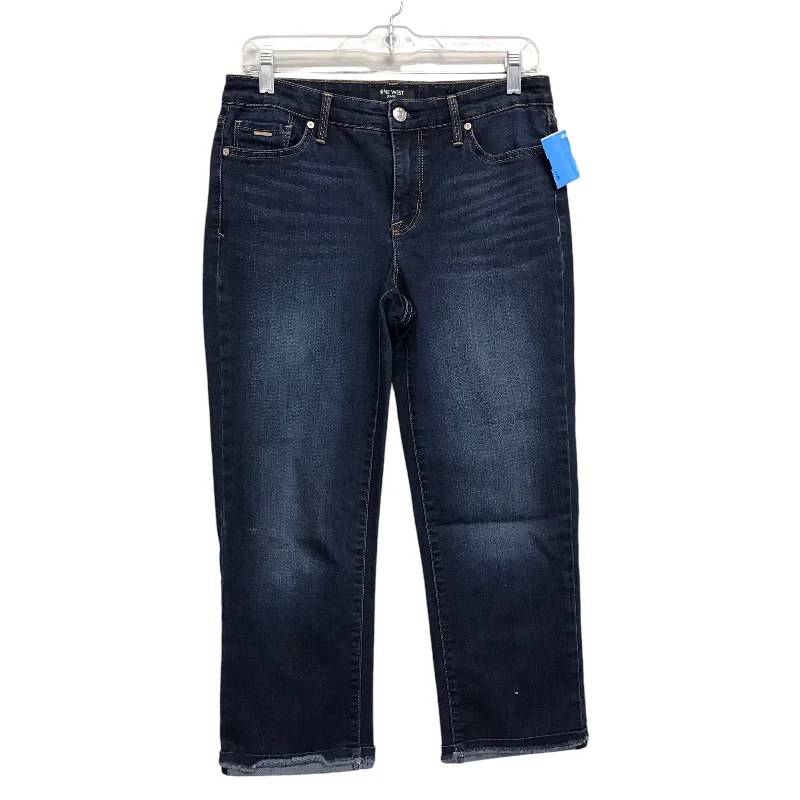 Men's Skinny JeansJeans Cropped By Nine West In Blue Denim, Size:6