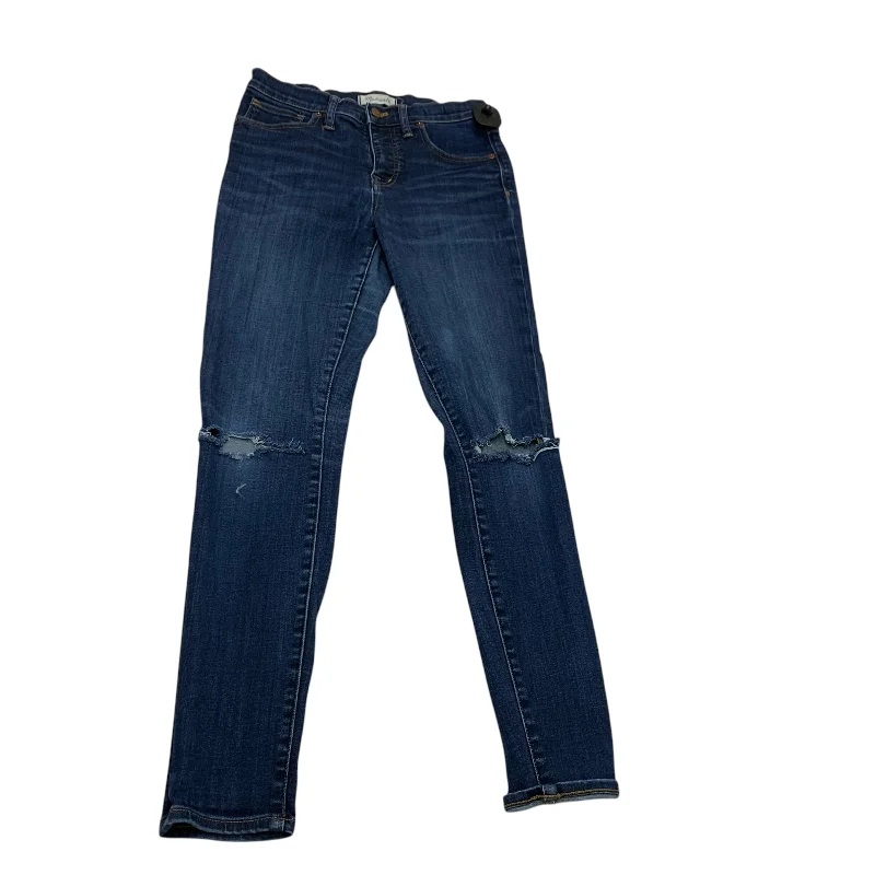 Baggy Cargo Men's JeansJeans Skinny By Madewell In Blue Denim, Size: 4