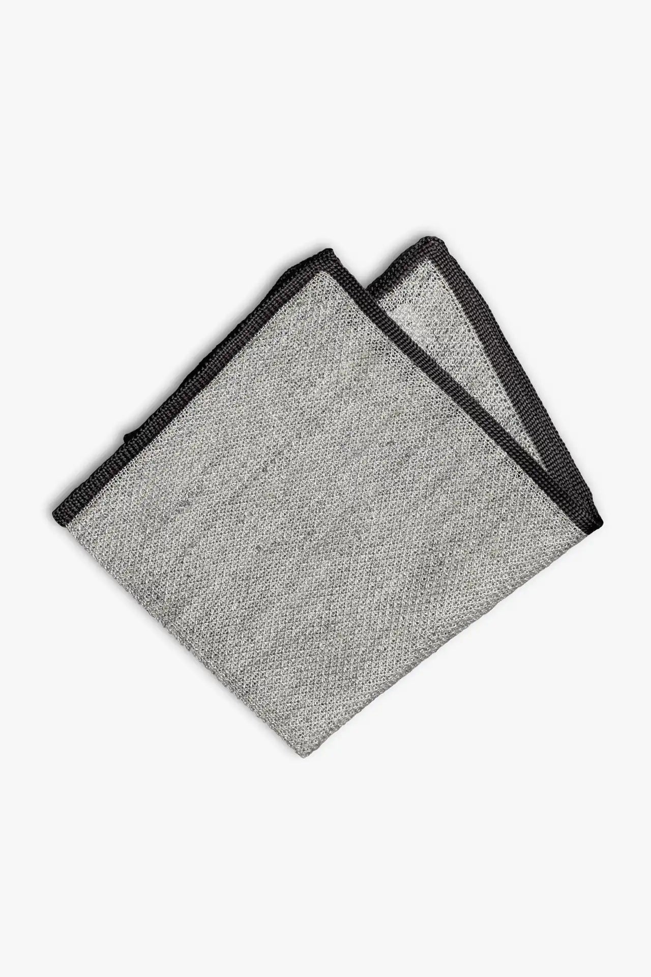 Men's French-Cuff Shirts for a Sophisticated EdgeSilk Linen Pocket Square - Gray Melange Men's French-Cuff Shirts for a Sophisticated EdgeSilk Linen Pocket Square - Gray Melange
