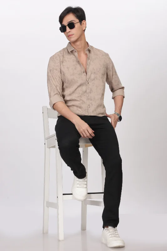 Men's Sleeveless Shirts for Summer ComfortSandal Slim Fit Self Design Casual Shirt Men's Sleeveless Shirts for Summer ComfortSandal Slim Fit Self Design Casual Shirt