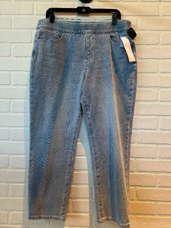 Men's Jeans Made in USAJeans Jeggings By Soft Surroundings In Blue Denim, Size: 12