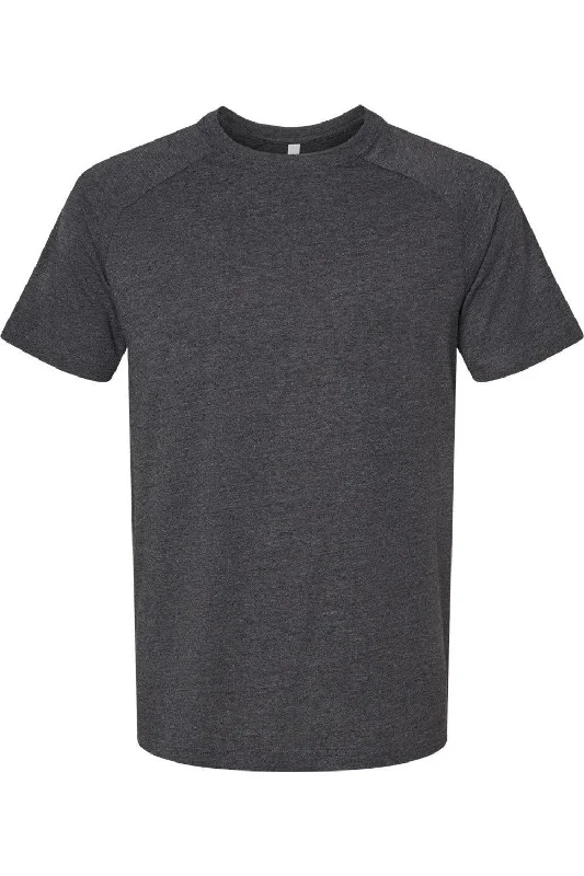 BELLA + CANVAS Heather CVC Raglan Tee