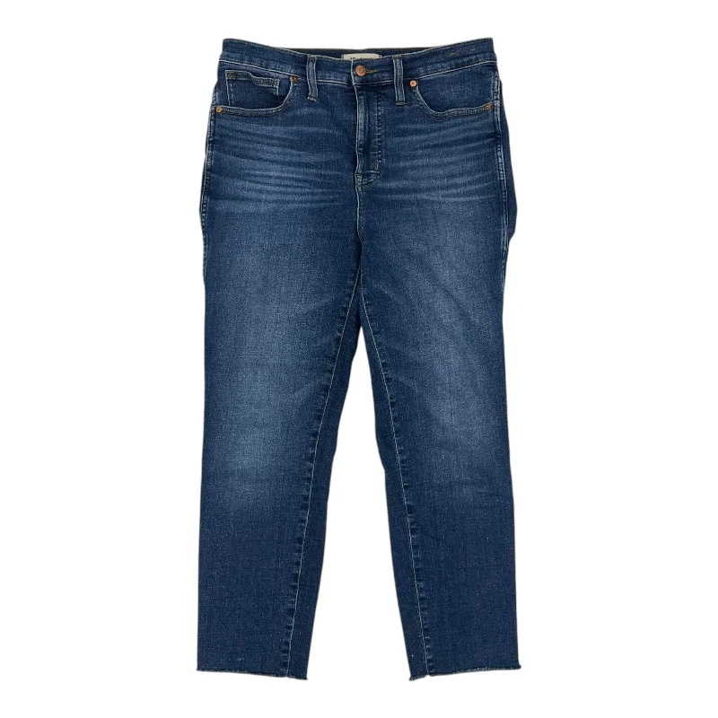 Light Wash Men's JeansJeans Straight By Madewell In Blue Denim, Size:10