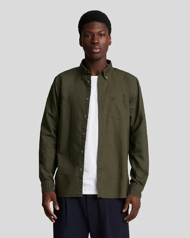 Men's Unique Dress Shirts for a Statement LookTonal Eagle Plain Oxford Shirt