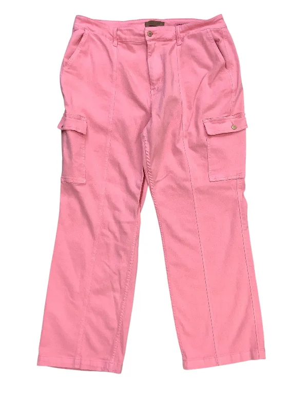 Inexpensive Rip and Tear Men's JeansJeans Straight By Judy Blue In Pink, Size: 22