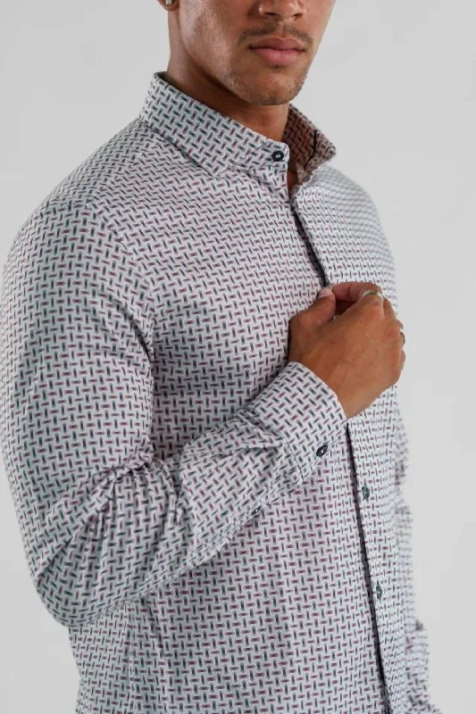 Men's Custom-Fit Shirts for a Personalized LookNova - Wireframe Long Sleeve Shirt In Navy Men's Custom-Fit Shirts for a Personalized LookNova - Wireframe Long Sleeve Shirt In Navy
