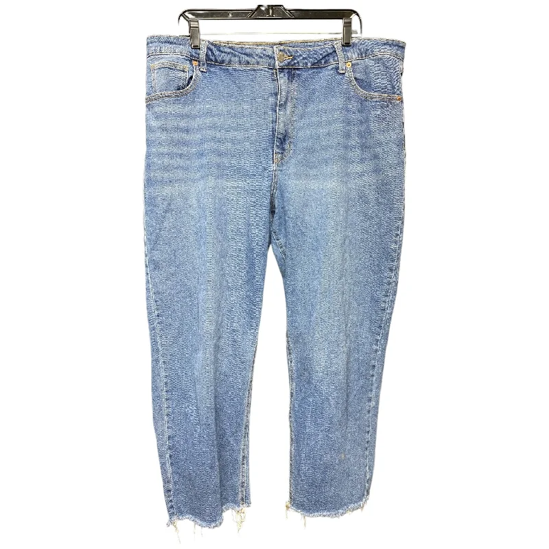 Mid-Waisted Men's JeansJeans Skinny By Wild Fable In Blue Denim, Size: 18