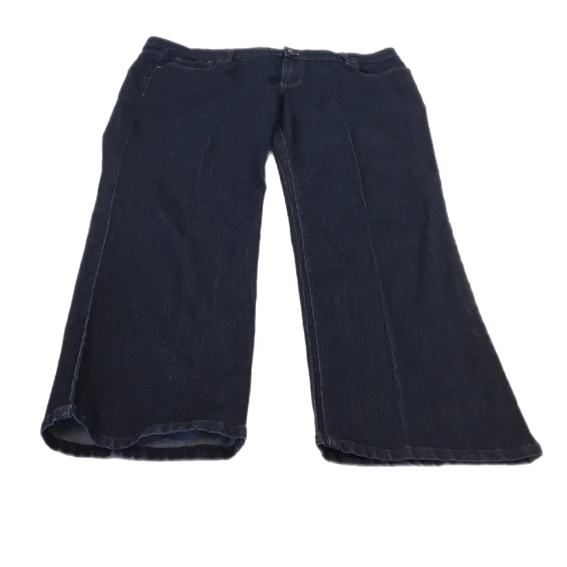 Best Fitting Men's JeansJeans Straight By Calvin Klein In Blue, Size: 16