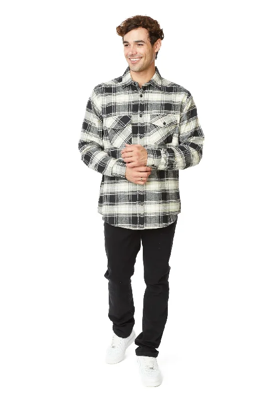 Men's Cowboy Shirts for Western StylePLAID FLANNEL SHIRT