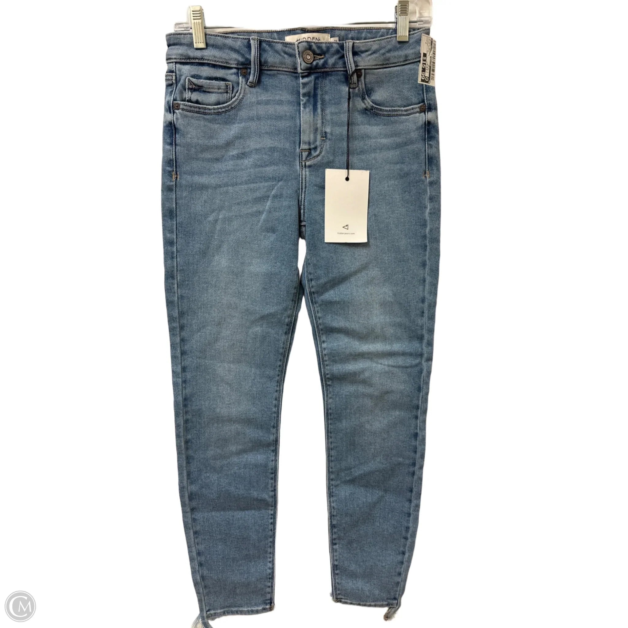 Cool Distressed Men's JeansJeans Skinny By Clothes Mentor In Blue Denim, Size: 2