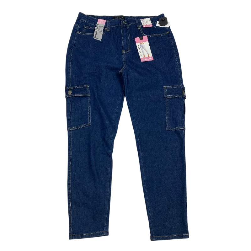 Hipster Skinny Men's JeansJeans Skinny By Between Us In Blue Denim, Size: 20