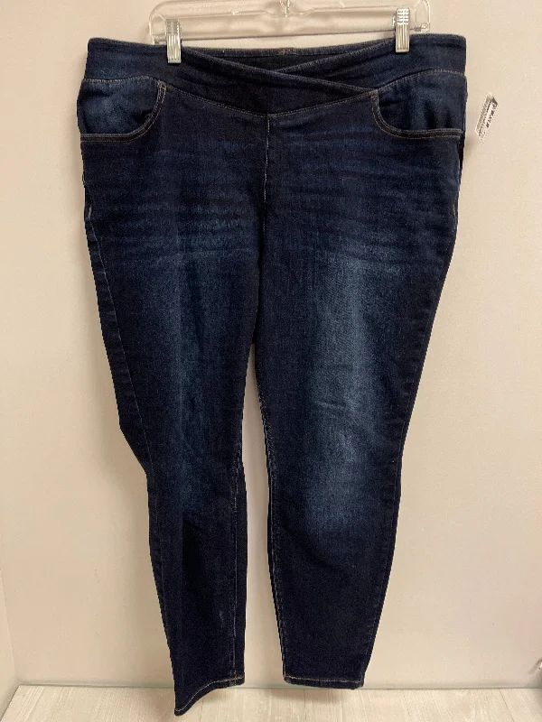 Authentic Raw Denim Men's JeansJeans Skinny By Clothes Mentor In Blue Denim, Size: 14p