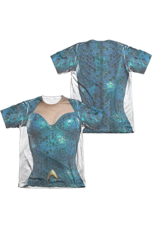 Aquaman Movie Mera Uniform (Front/Back Print) Adult Poly/Cotton Short Sleeve Tee / T-Shirt