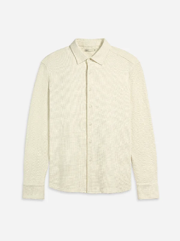 Men's Floral Print Shirts for Spring and SummerDarcy Slub Waffle Shirt