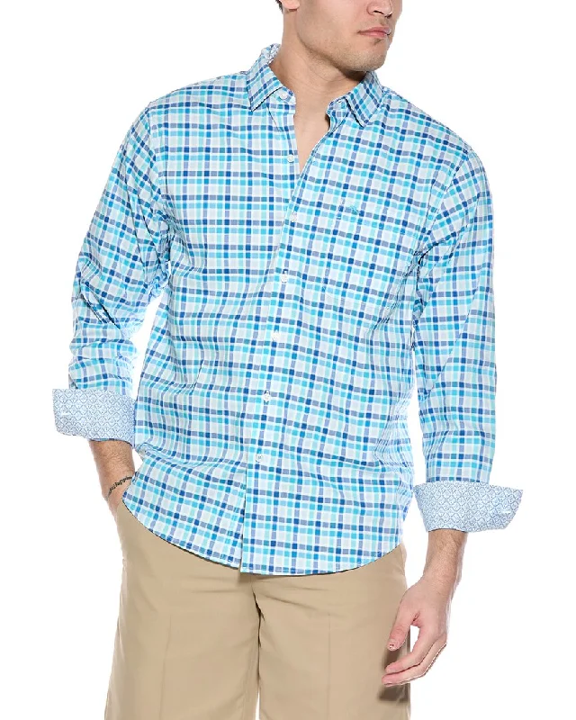 Men's Slim-Fit Shirts for a Flattering ShapeTommy Bahama Sarasota Stretch St Kitts Check Shirt Men's Slim-Fit Shirts for a Flattering ShapeTommy Bahama Sarasota Stretch St Kitts Check Shirt