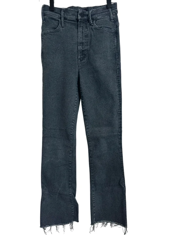 Elegant Men's JeansJeans Cropped By Mother Jeans In Grey Denim, Size: 0
