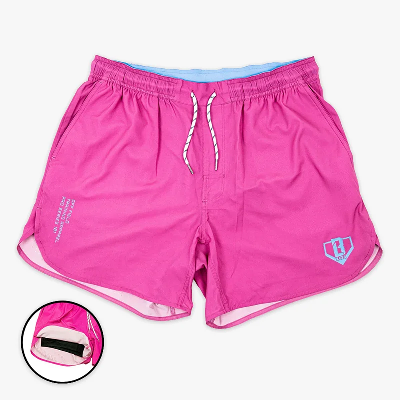 Everyday Wear Men's Casual ShortsPro Series Shorts with Liner - Pink