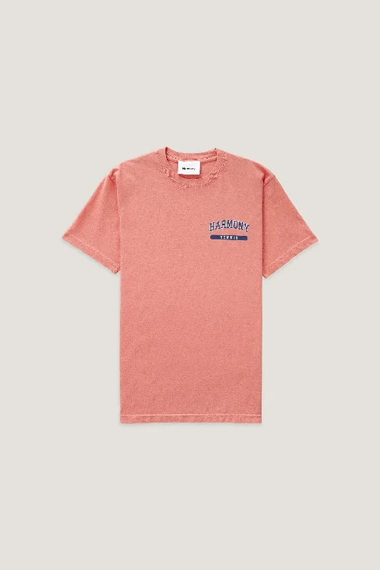 Tennis Tee - Cranberry - Cotton Jersey