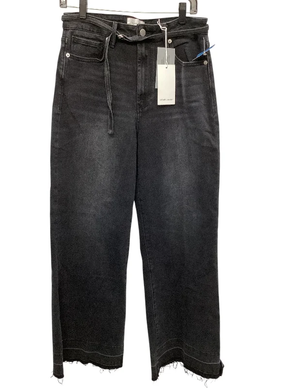 XL Men's JeansJeans Boot Cut By Dear John In Black Denim, Size: 10
