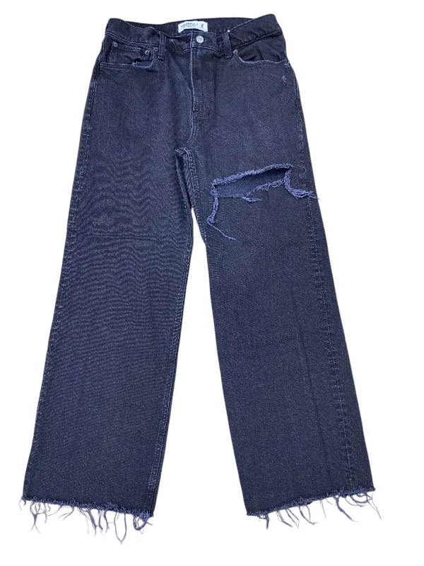 Modern Men's JeansJeans Boyfriend By Abercrombie And Fitch In Black, Size: 8