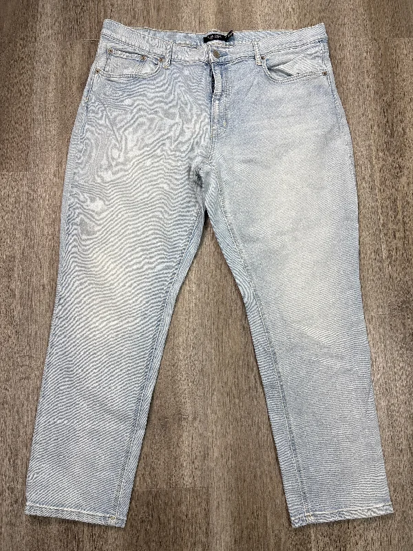 Casual Ripped Men's JeansJeans Straight By Lauren By Ralph Lauren In Blue Denim, Size: 16