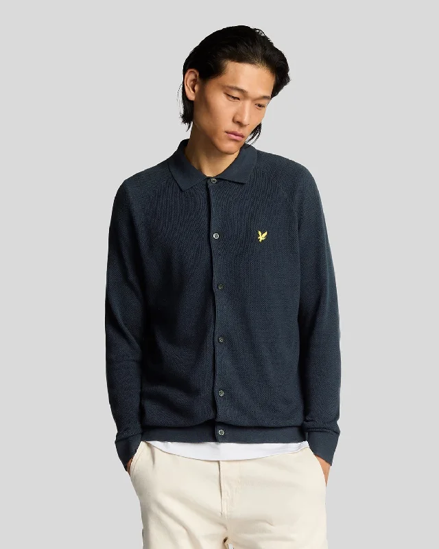 Men's Performance Fabric Shirts for All-Day ComfortLinen Blend Knitted Shirt
