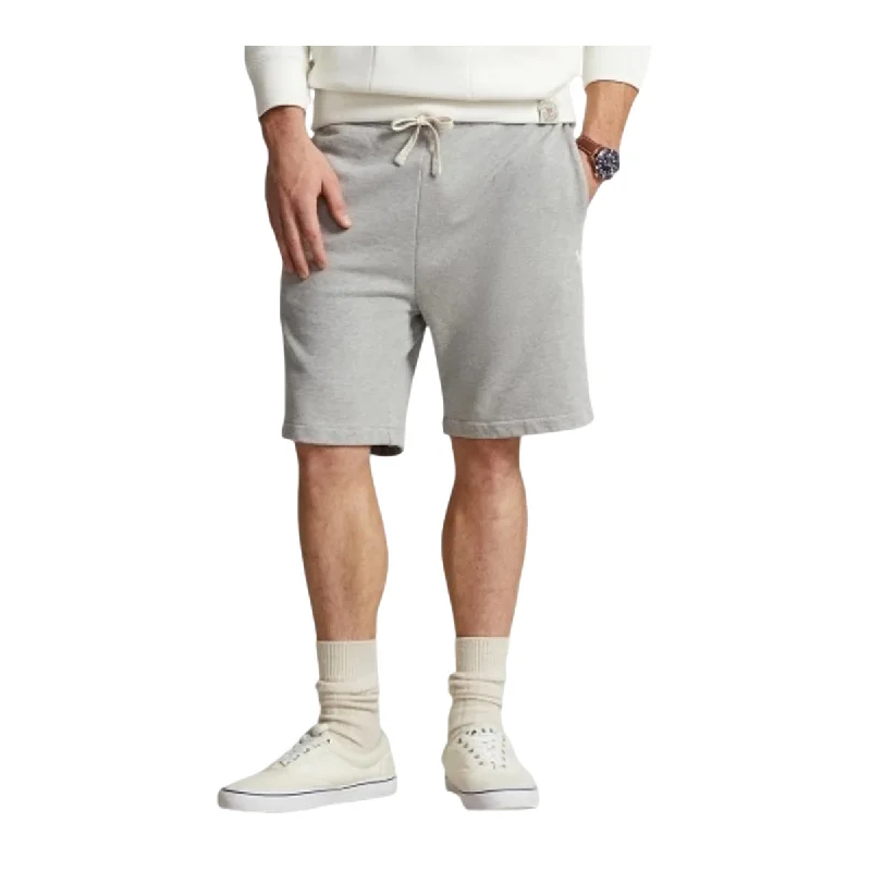 Zippered Men's Secure Cargo ShortsPolo Ralph Lauren Mens Loopback Terry Shorts 710934602004 Spring Heather