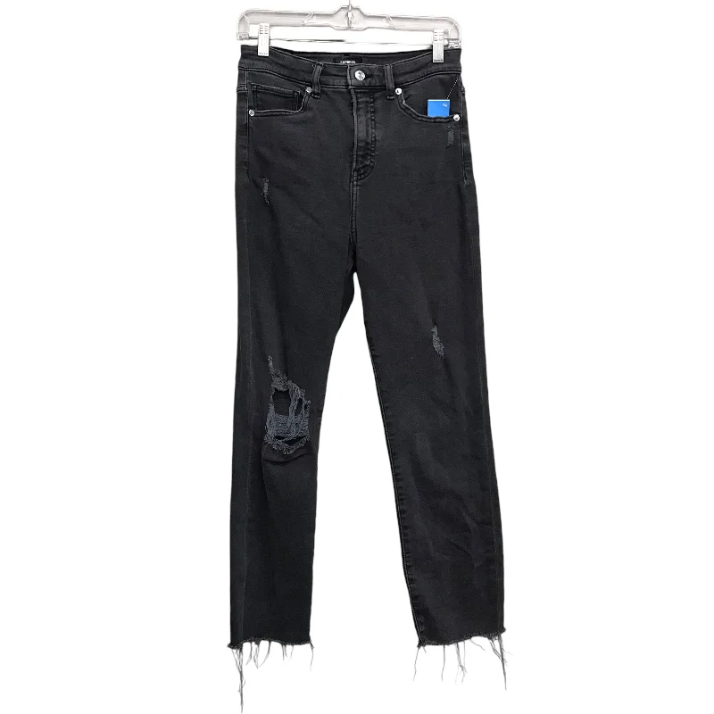 Light Wash Men's JeansJeans Skinny By Express In Black Denim, Size:6
