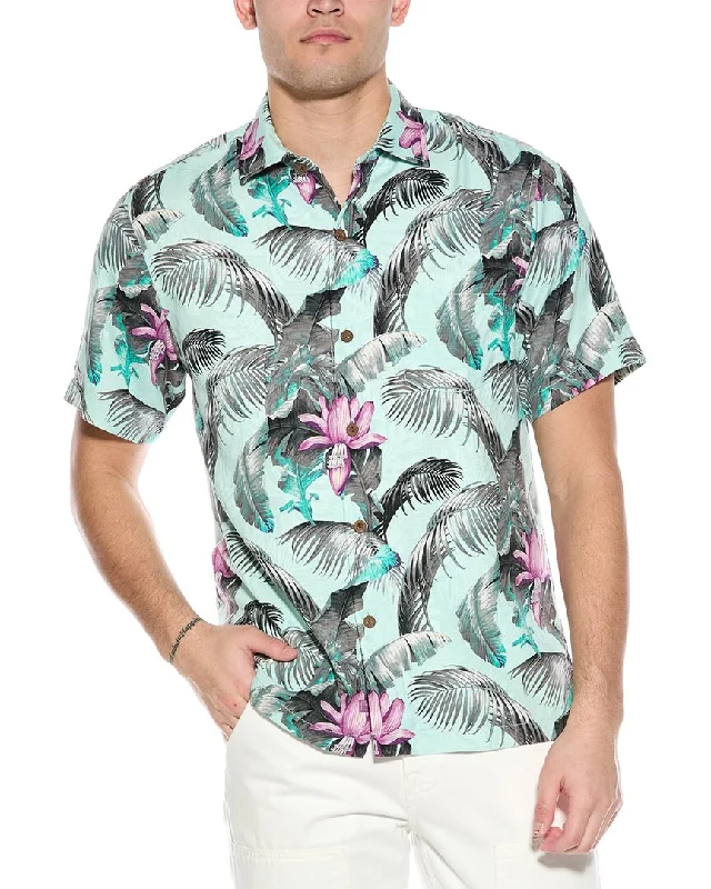 Classic Men's Dress ShirtsTommy Bahama Orchid Botanic Silk Shirt