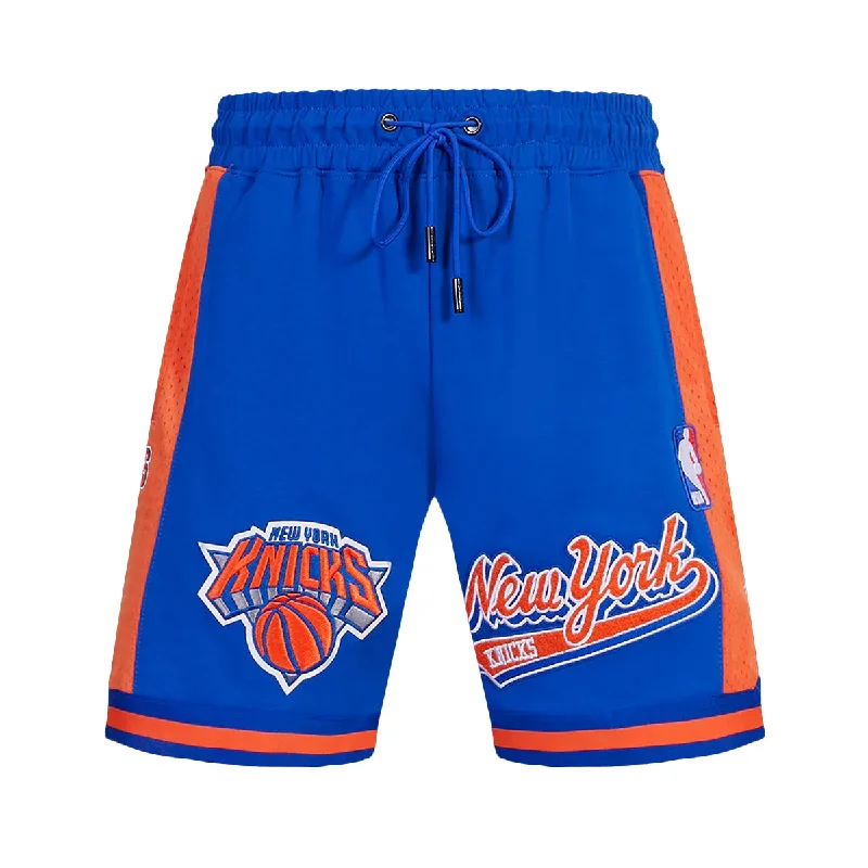 High-Performance Men's Athletic ShortsPro Standard Mens NBA New York Knicks Script Tail DK 2.0 Shorts BNK3515427-RYO Royal