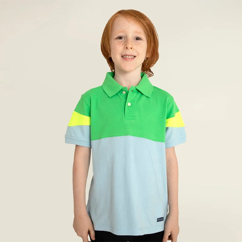 Tri-Colored Polo Tee