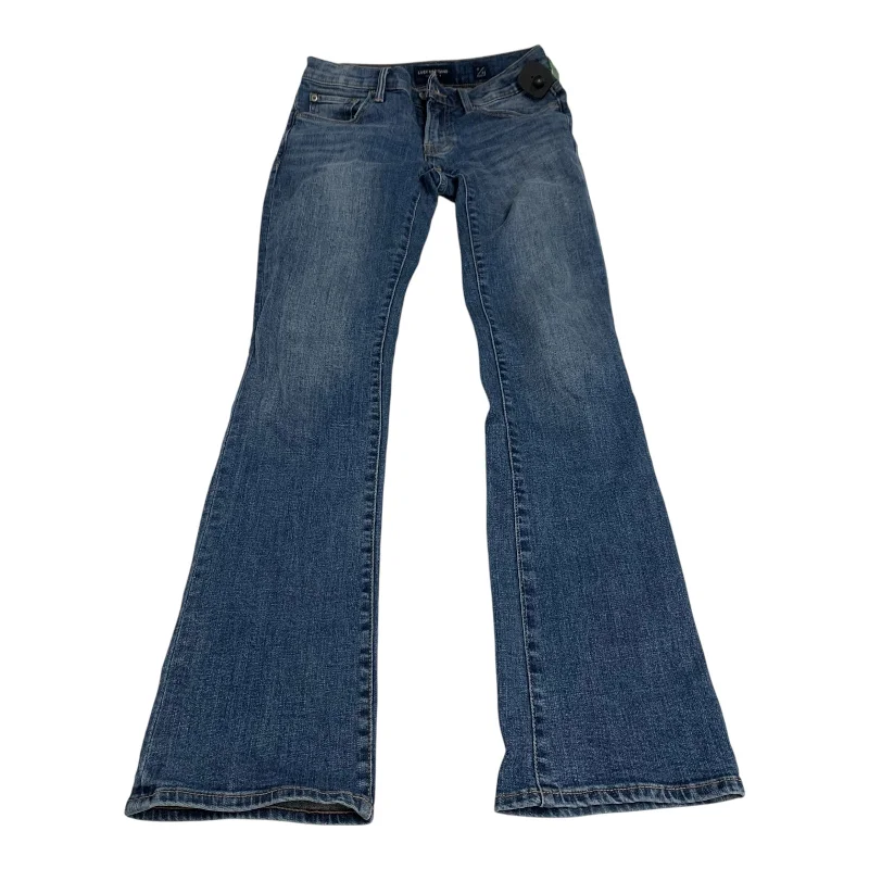 Dark Wash Men's JeansJeans Boot Cut By Lucky Brand In Blue Denim, Size: 0