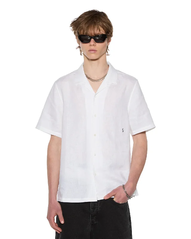 Men's Stain-Resistant Shirts for Mess-Free WearCOSTA RESORT SS SHIRT WHITE