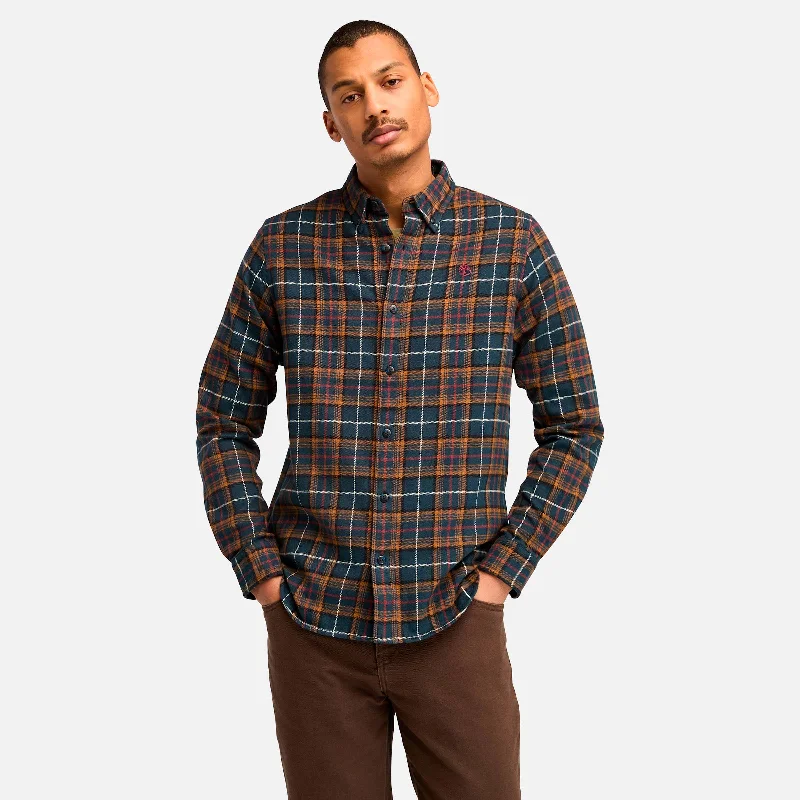 Men's Camouflage Shirts for an Outdoor AppealMen's Midweight Flannel Check Shirt