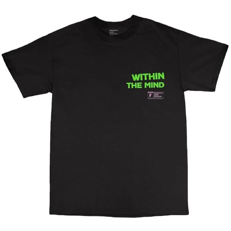 Men's Unique Dress Shirts for a Statement LookMen's The Mind T Shirt In Black