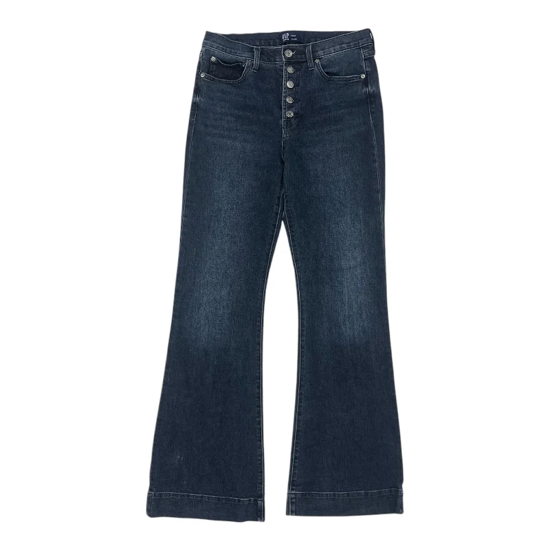 Men's Jeans Made from Recycled MaterialsJeans Flared By Gap In Blue Denim, Size:8