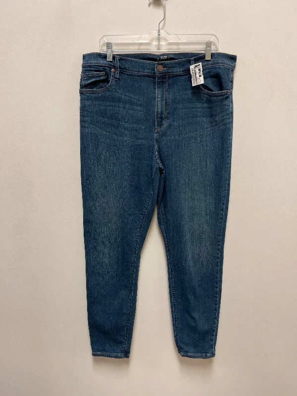 Men's Jeans for SportsJeans Skinny By Loft In Blue Denim, Size: 14