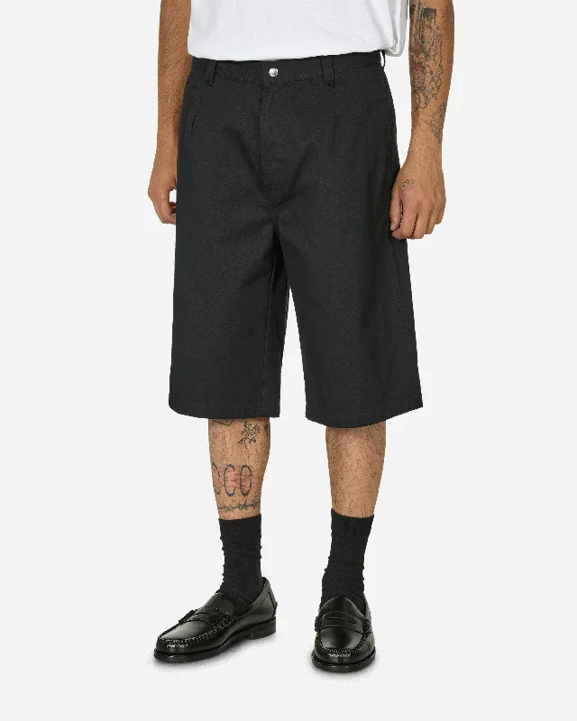 Men's Versatile Cargo Shorts for Everyday UseChino Work Shorts Black
