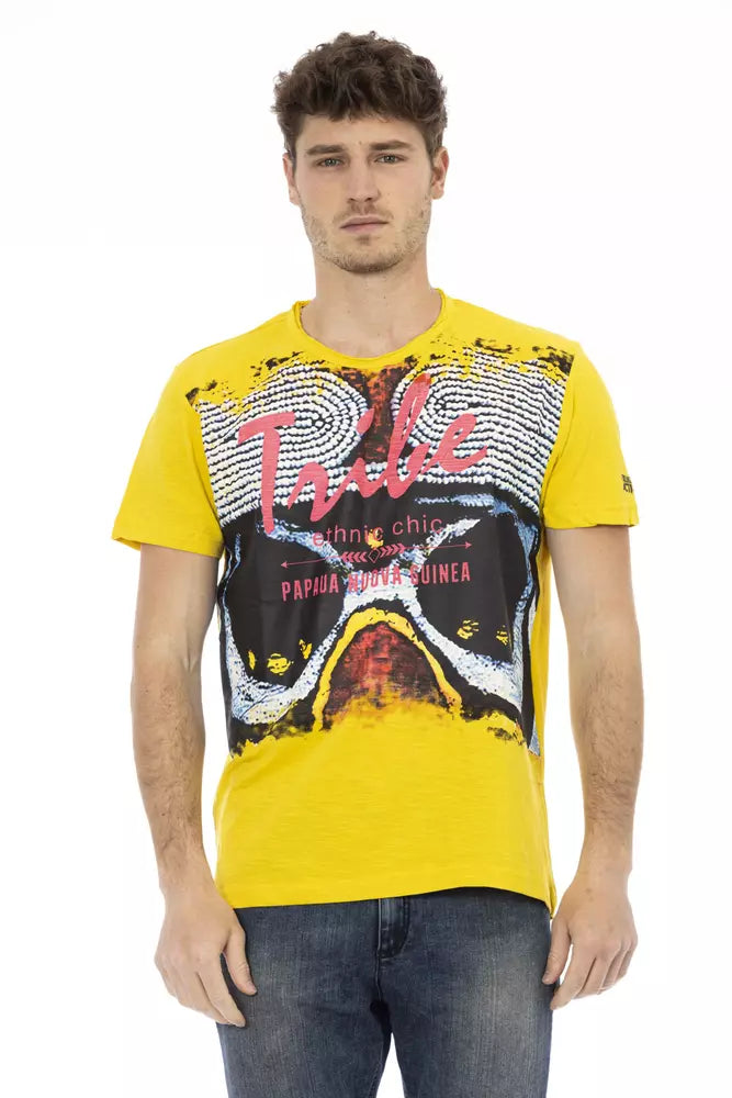 Trussardi Action  Cotton Men Men's TShirt