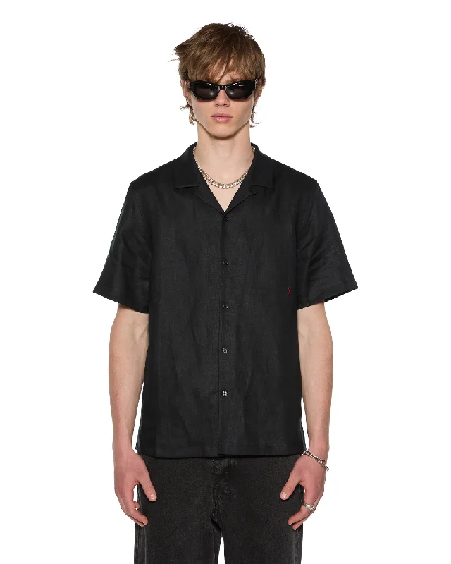 Men's Casual Friday Shirts for Relaxed Office DaysCOSTA RESORT SS SHIRT BLACK